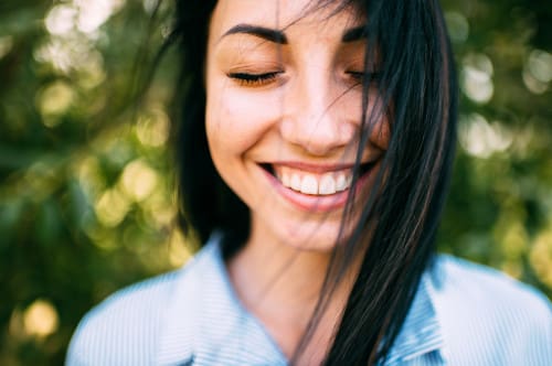 Smiling Teenage Girl